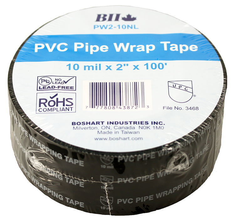 Plumbeeze 2" X 100' 10Mil Pipe Wrap Tape