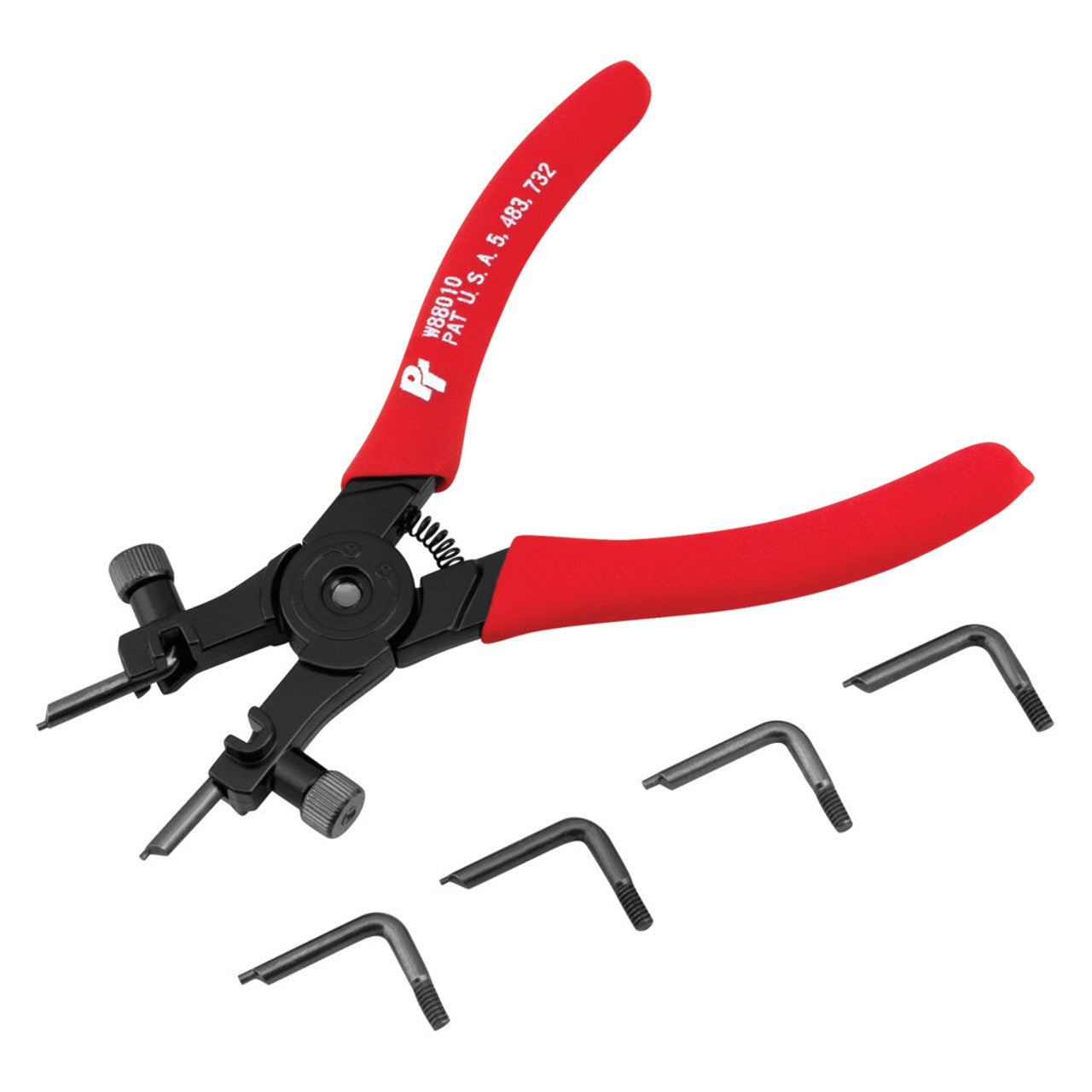 Performance Tool Adjustable Internal Snap Ring Pliers