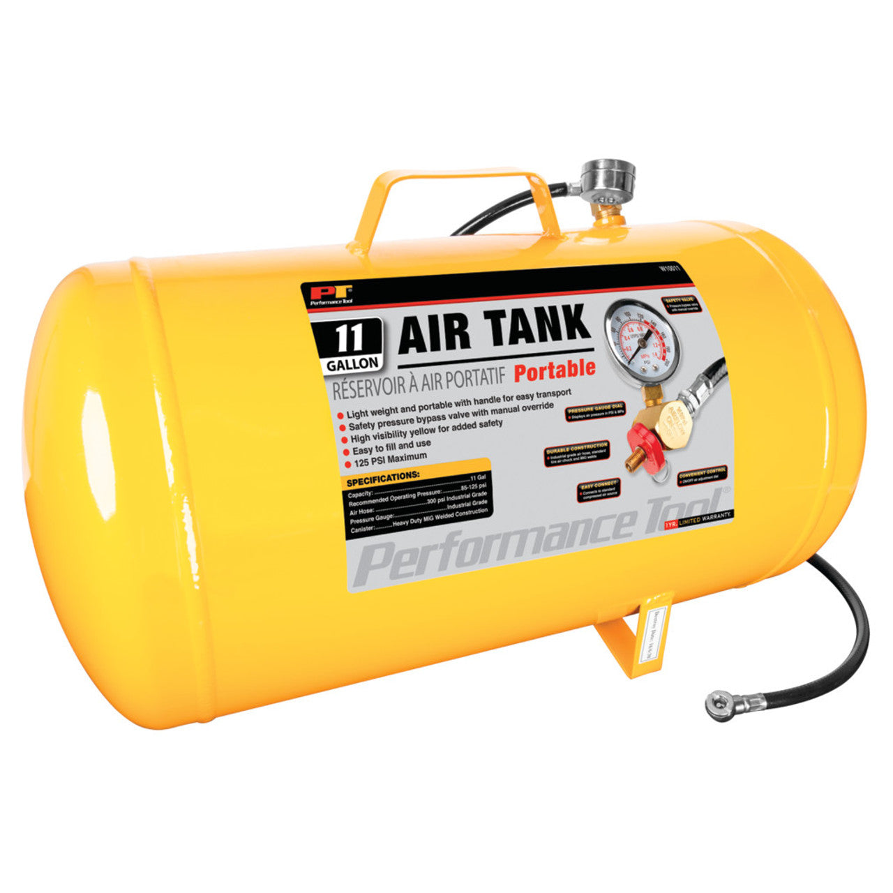 Performance Tool Portable Air Tank