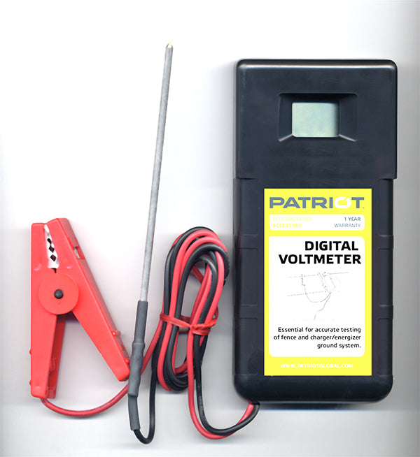 Patriot Electric Fence Digital Voltmeter