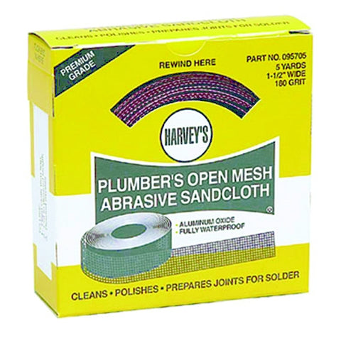 Oatey 1-1/2x5yd WP Plumber Sandcloth