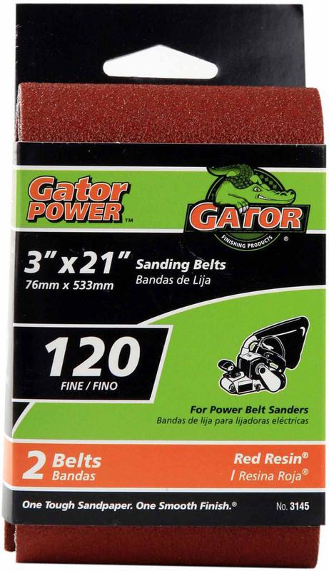 Gator 3" Sanding Belt 120 Grit 2 Pack