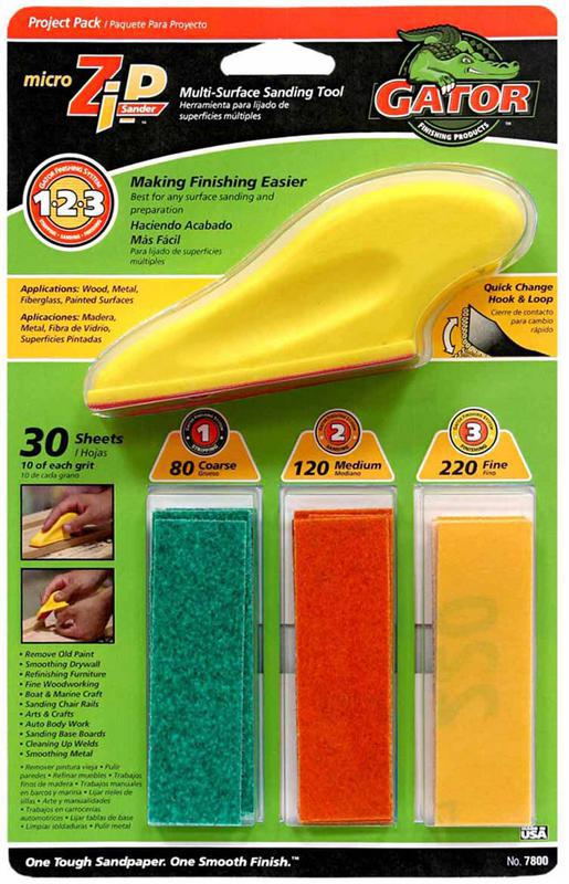 Gator 1" All Purpose Sanding Kit 30 Sheets