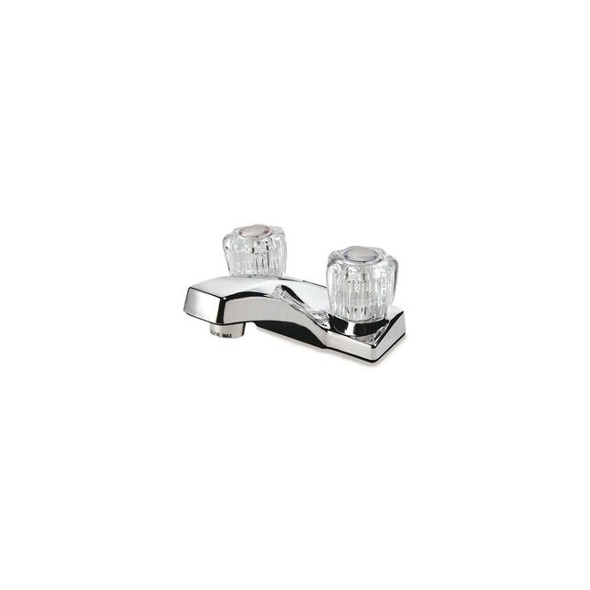 B&K Chrome 2 Handle Lavatory Faucet