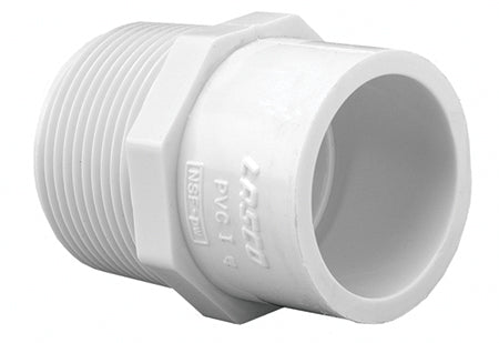 West Lake 3/4 X 1/2 PVC M-Adaptor TC