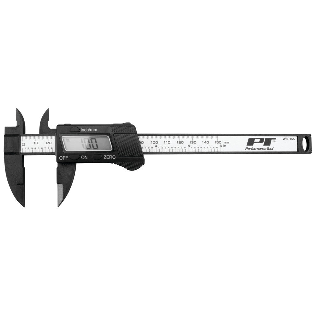 Performance Tool 6" Composite Digital Caliper