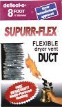 Deflecto Canada 4"X8' SUPURR-FLEX DUCT