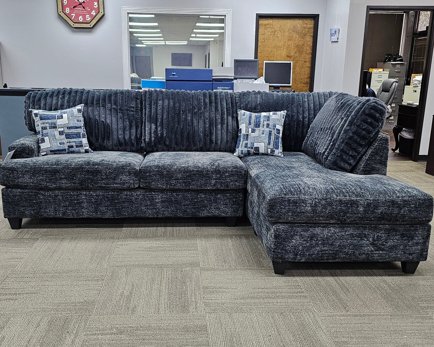 Pfc Furniture Industries 6129 Galactic Charcoal