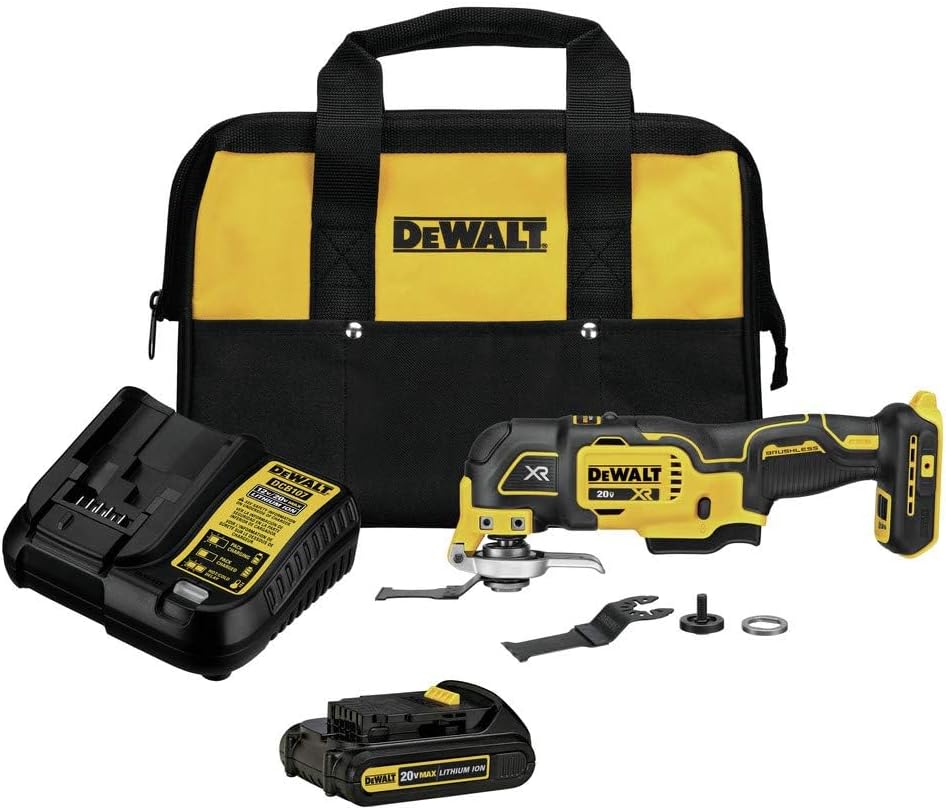 Dewalt 20V MAX* XR® 3-Speed Cordless Oscillating Multi-Tool Kit