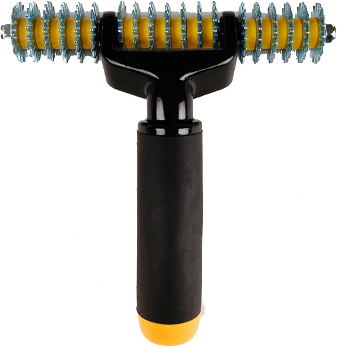 M-D Star Wheel Carpet Seam Roller 6"
