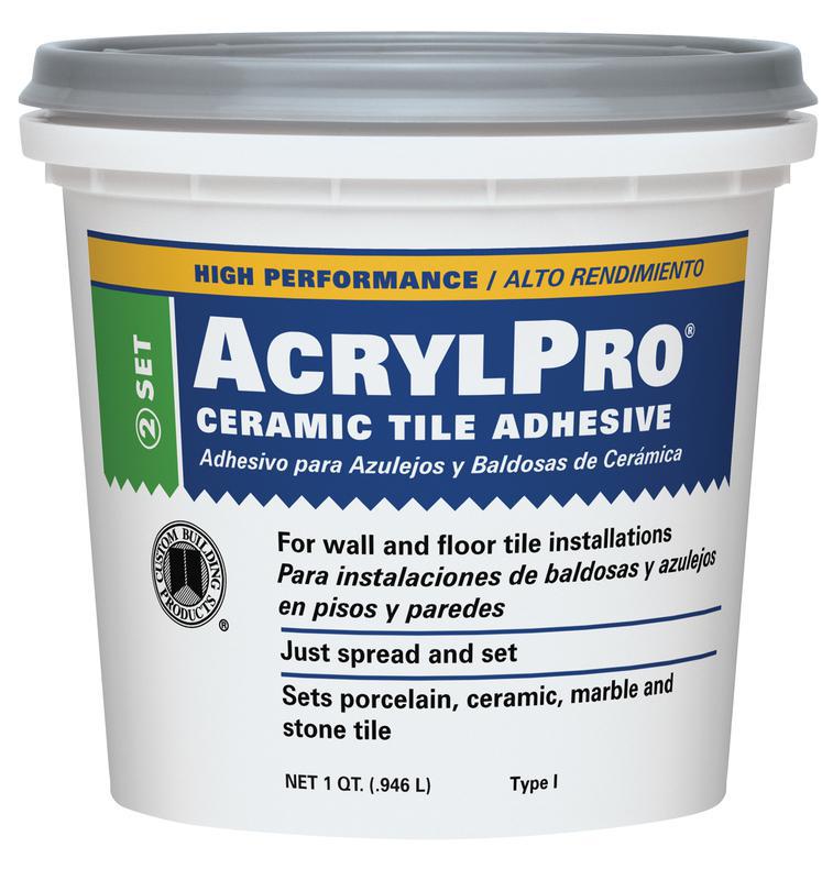Custom Building Products Ceramic Mastic Quart