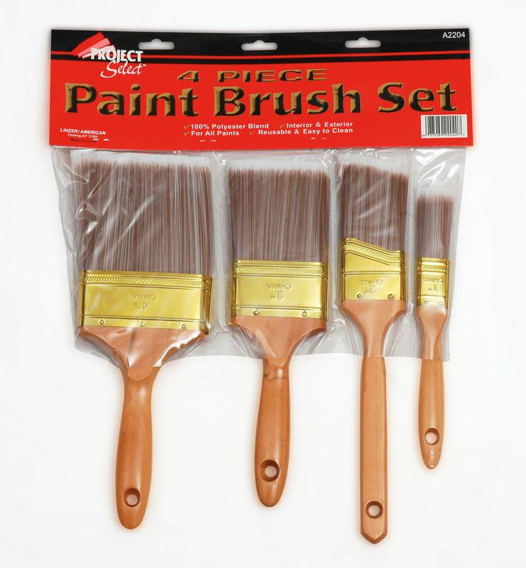 Linzer 4 Piece Brush Set