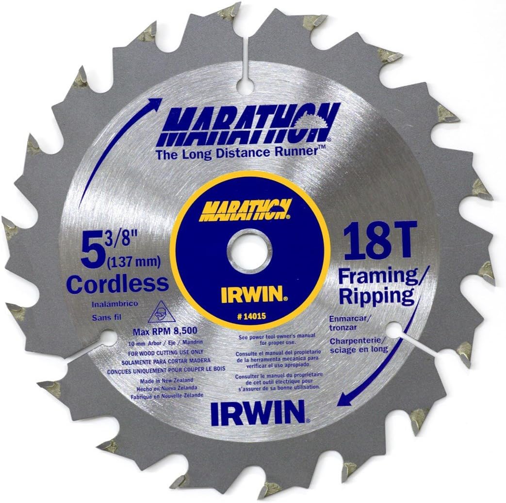 Irwin 5-3/8" Saw Blade 18T