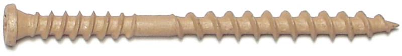 Midwest Fasteners #10 X 2-1/2" Composite Tan Deck Screws 1LB