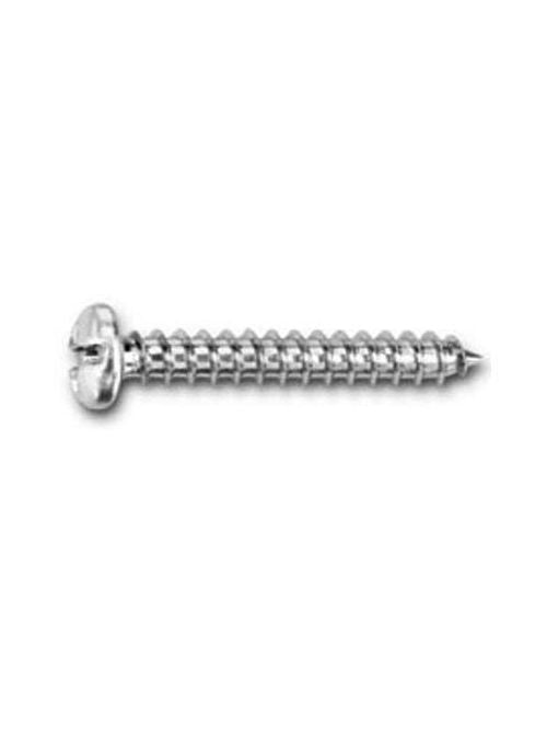Powers Industries #10 x 1 Inch Zinc Phillips/Slotted Pan Head Combo Tapping Screw