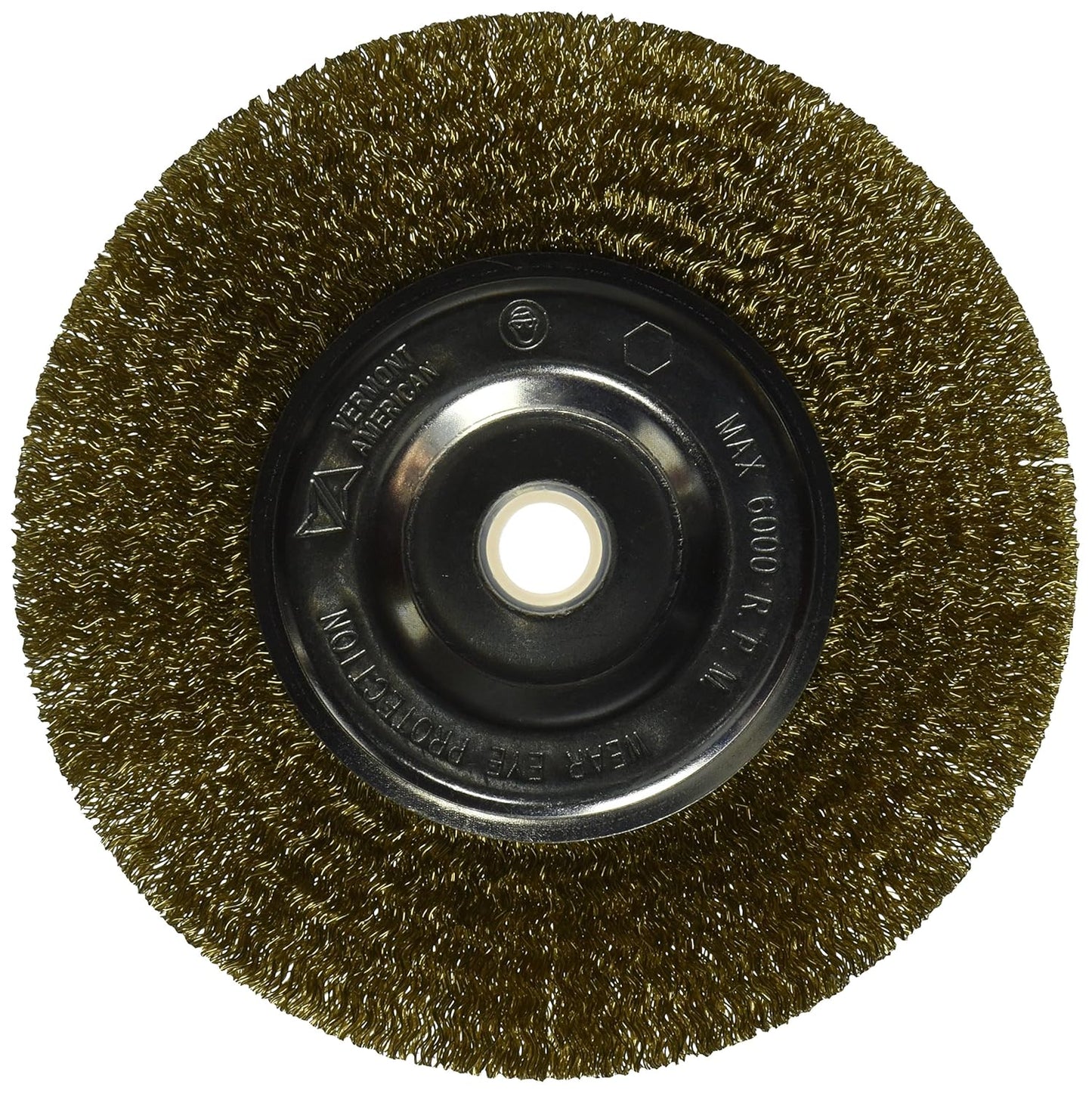 Vermont American 6" Coarse Brass Wire Wheel Brush