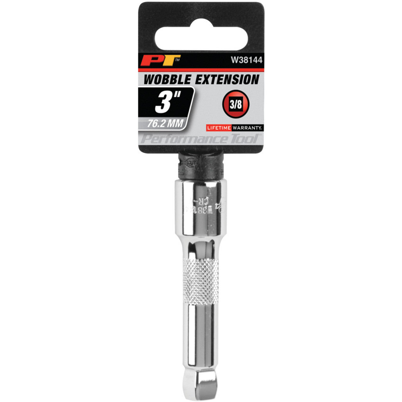 Performance Tool 3/8" Drive 3" Wobble Extension