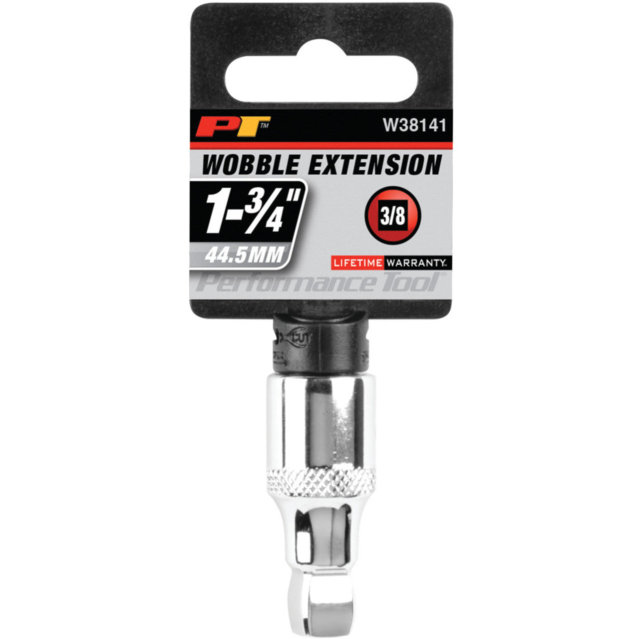 Performance Tool 3/8" Drive 1-3/4" Wobble Extension