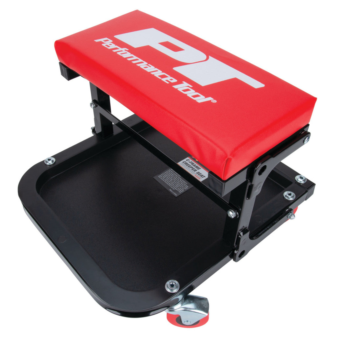Performance Tool Folding C-Frame Creeper Seat