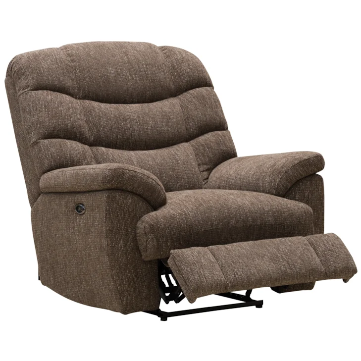 BIG EASY POWER WALLSAVER OVERSIZED RECLINER CHOCOLATE