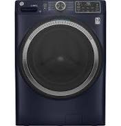 GE Front Load Washer 4.8 Cubic Feet Blue Sapphire