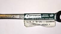 1/4 x 5/16 Double Open Ended Wrench Allen