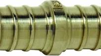 Watts PEX Barb Couping 1/2-Inch x 3/8, Brass