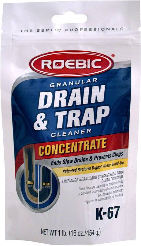 ROEBIC LABORATORIES INC K67BAG12-160Z DRAIN CLEANER