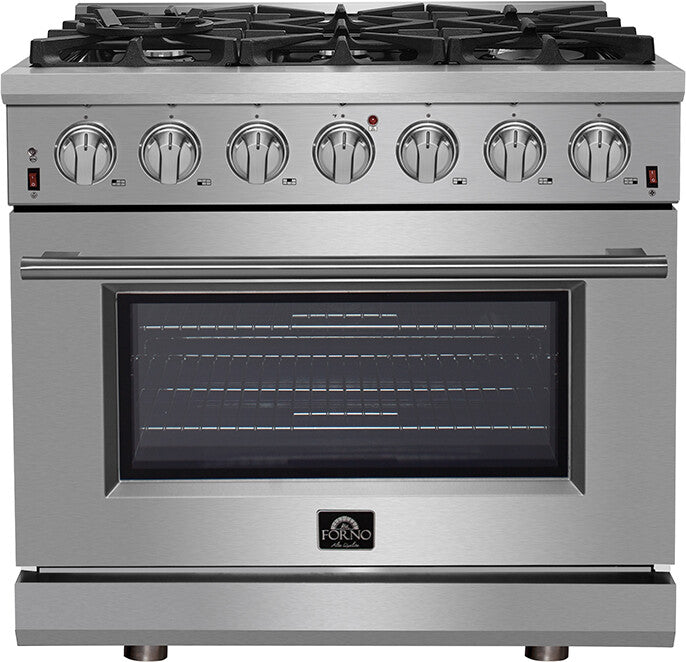 Forno Gas Range 5.36 Cubic Feet Stainless