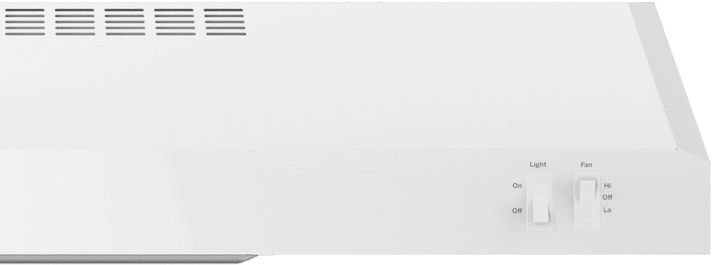 GE Under Cabinet Range Hood 200 CFM White