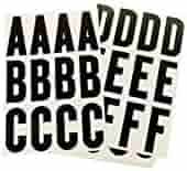 Self Adhesive numbers and Letters