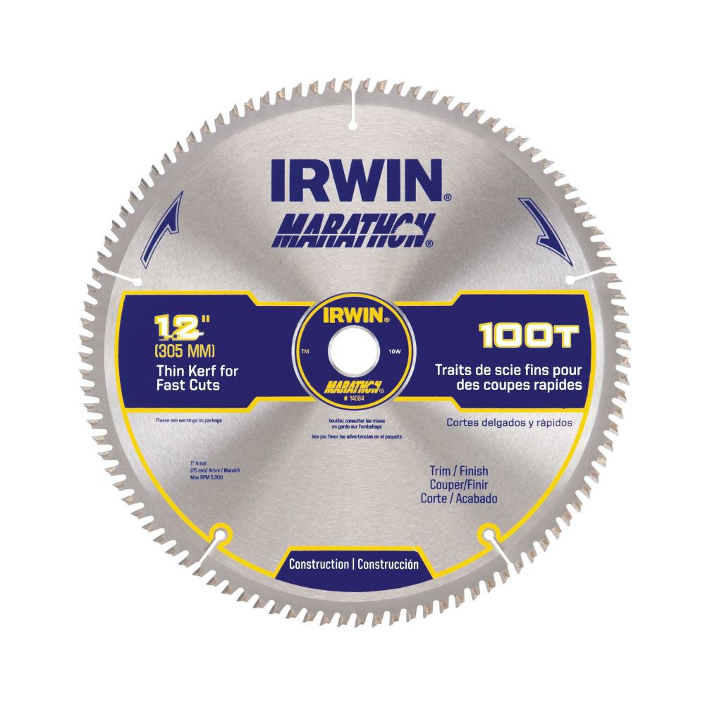 Irwin 12" Marathon Blade 100T