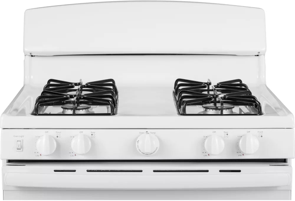 GE Gas Range 4.8 Cubic Feet White