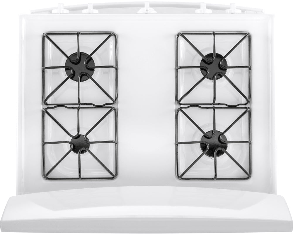 GE Gas Range 4.8 Cubic Feet White