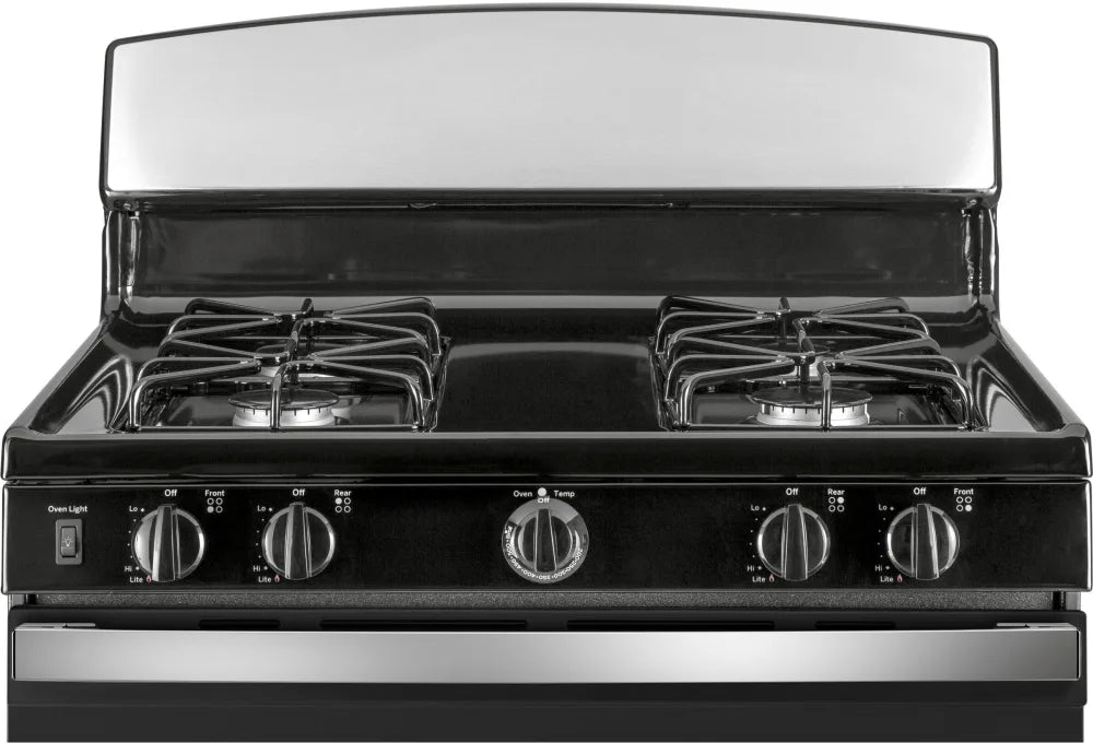 GE Gas Range 4.8 Cubic Feet Stainless Steel