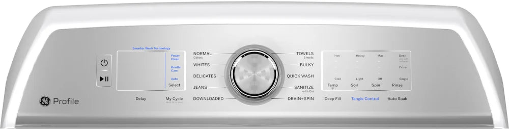 GE Profile Smart Top Load Washer 4.9 Cubic Feet White