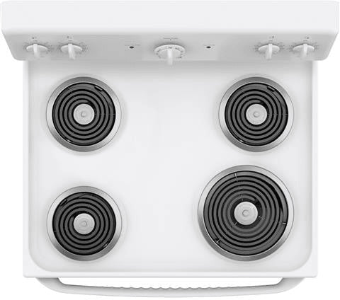 Hotpoint Electric Range Coil Surface 5 Cubic Feet White