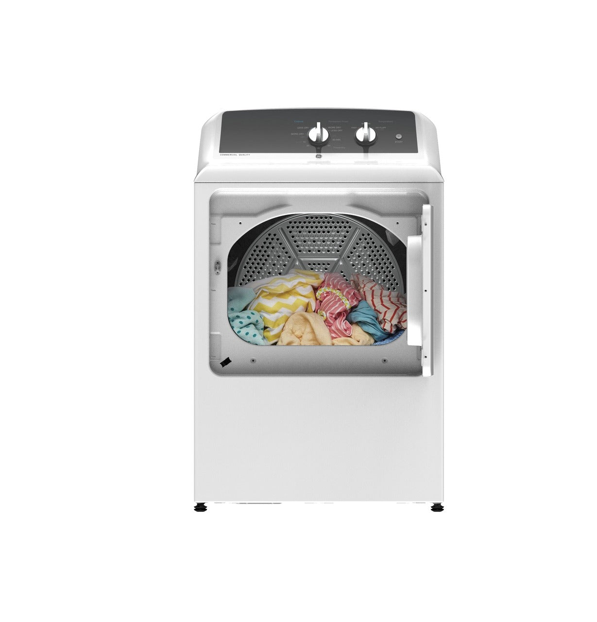 GE Commercial Gas Dryer 6.2 Cubic Feet White
