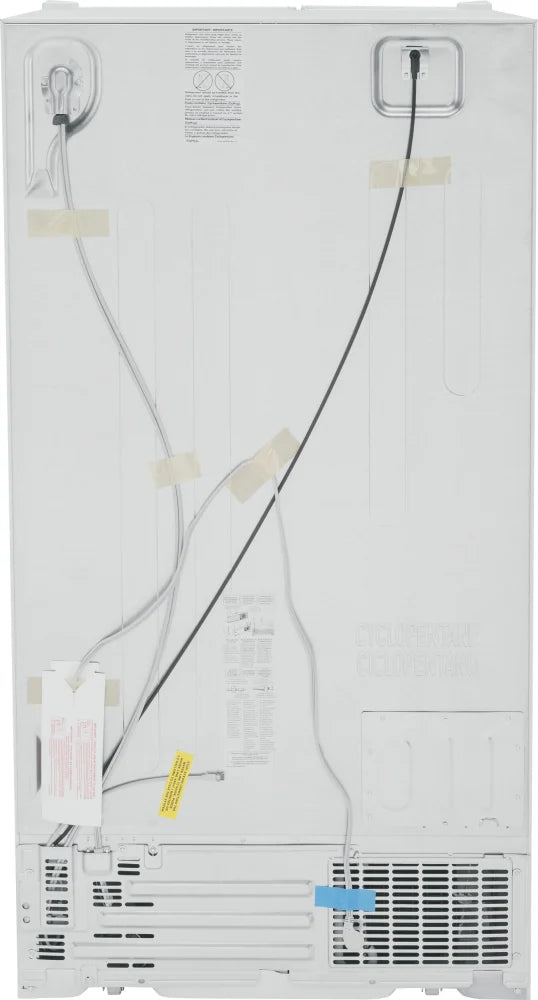 GE Side By Side Refrigerator 25.3 Cubic Feet White