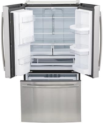 GE French Door Refrigerator 27.7 Cubic Feet Stainless Steel