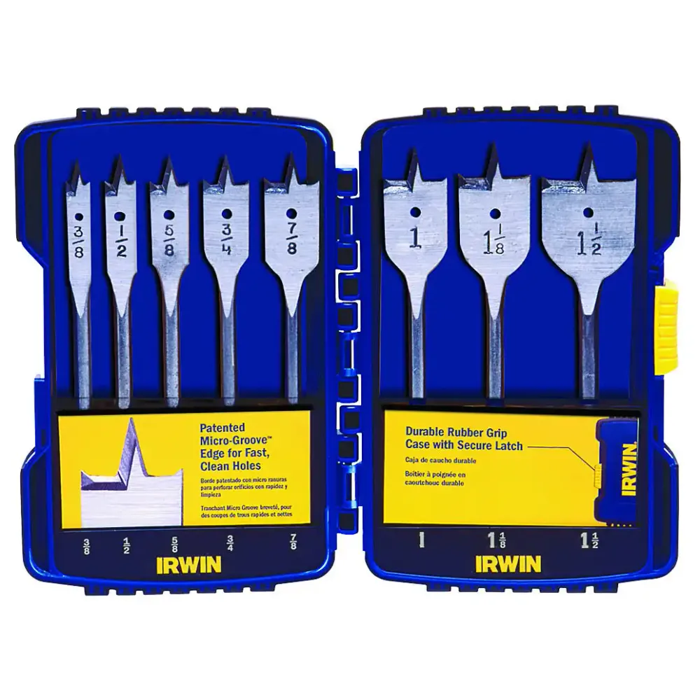 Irwin Speedbor Drill Bit Set 8 Piece