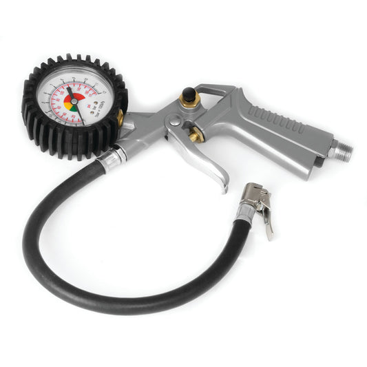 Performance Tool Tire Inflator + Dial Gauge