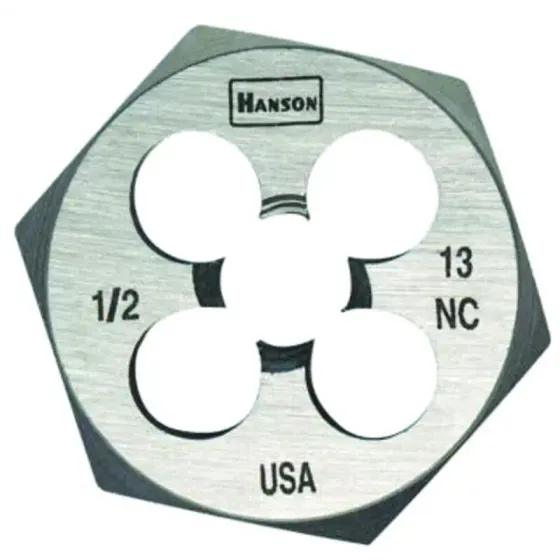 Irwin Hanson 1/2" 13 NC HCS Hex Die