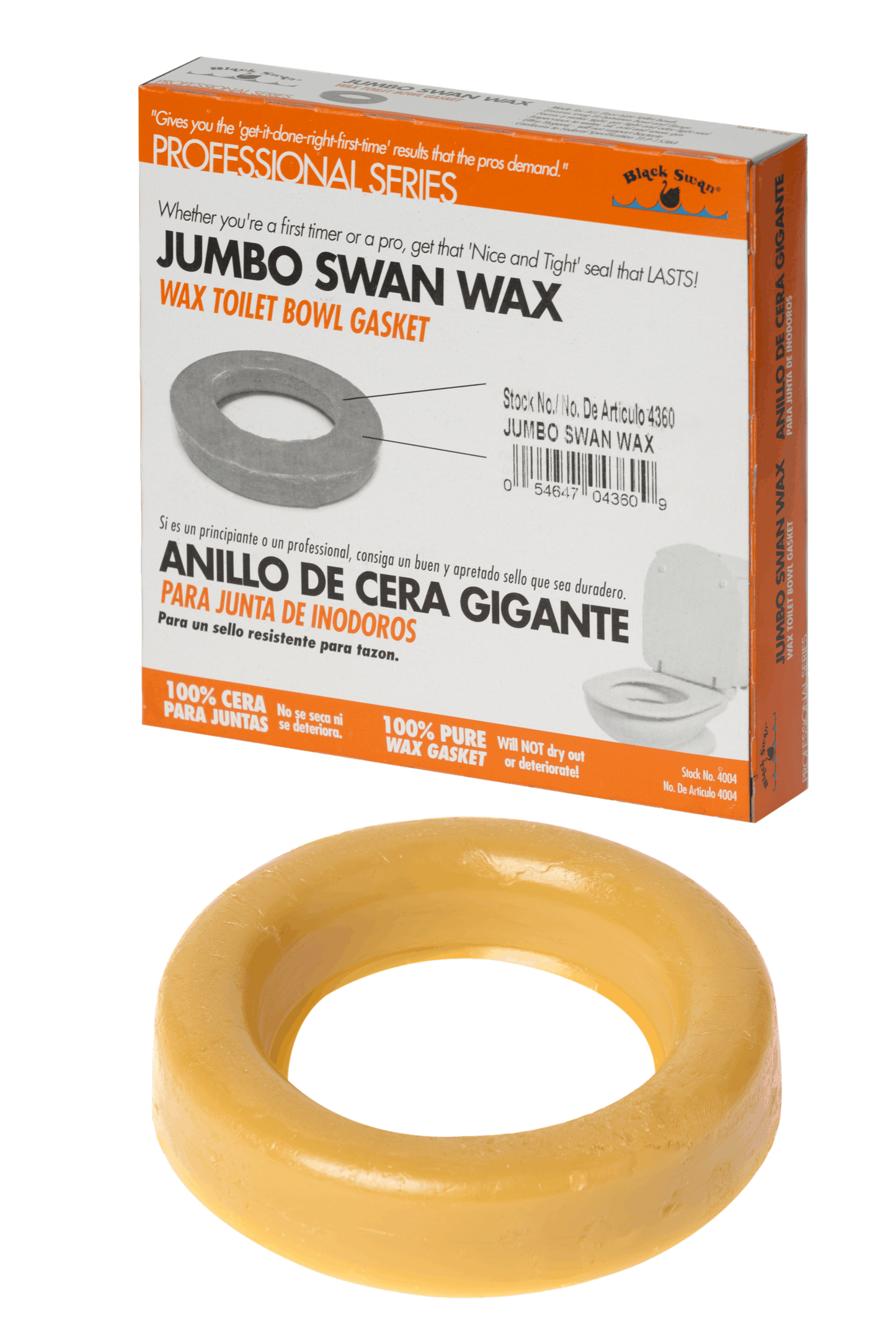 Jumbo Swan Wax Gasket