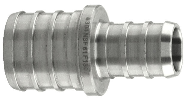 Plumbeeze Stainless 3/4" X 1/2" Pex B Coupling