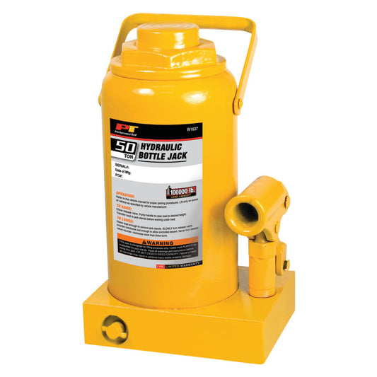 Performance Tool 50 Ton Hydraulic Bottle Jack