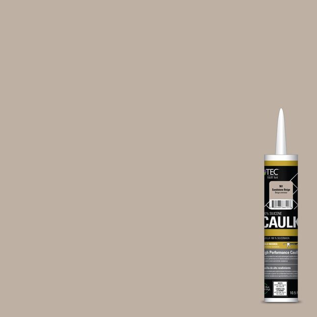 Tec Skill Set 10.5-oz Sandstone Beige Paintable Silicone Caulk