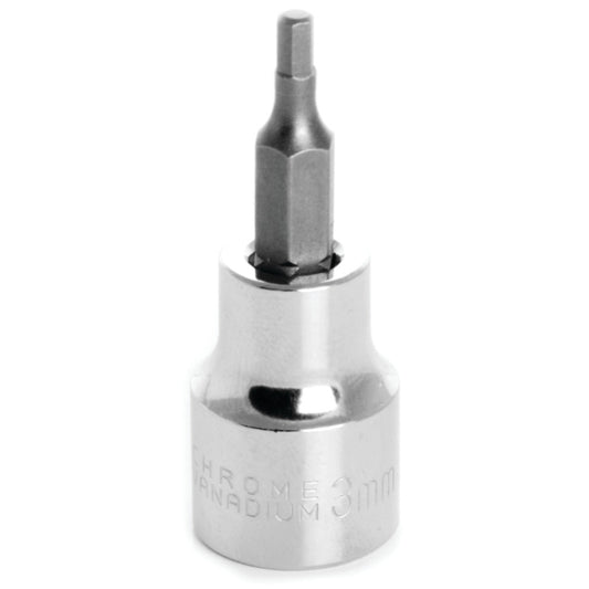 Performance Tool 3/8" 3mm Hex Bit Socket