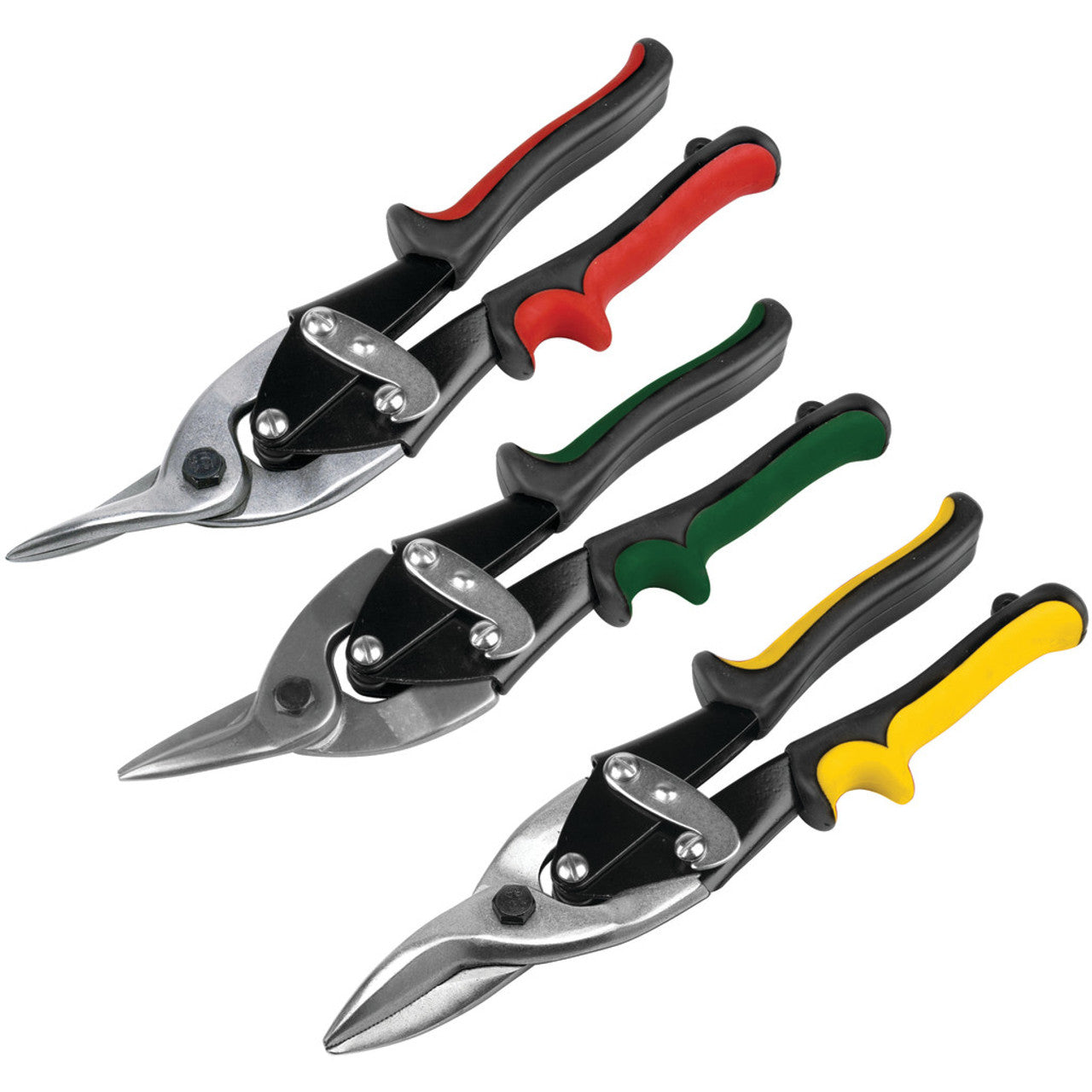 Performance Tool Aviation Tin Snips 3 Piece