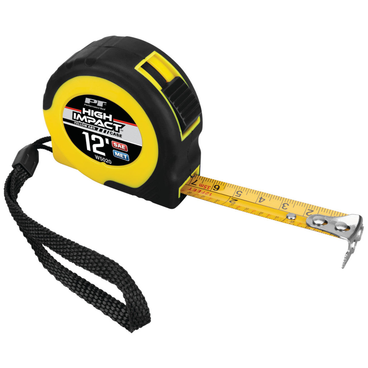 Performance Tool 12' X 5/8" Tape Measure